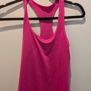 Nike Pink Racerback Tank Top Athletic Style